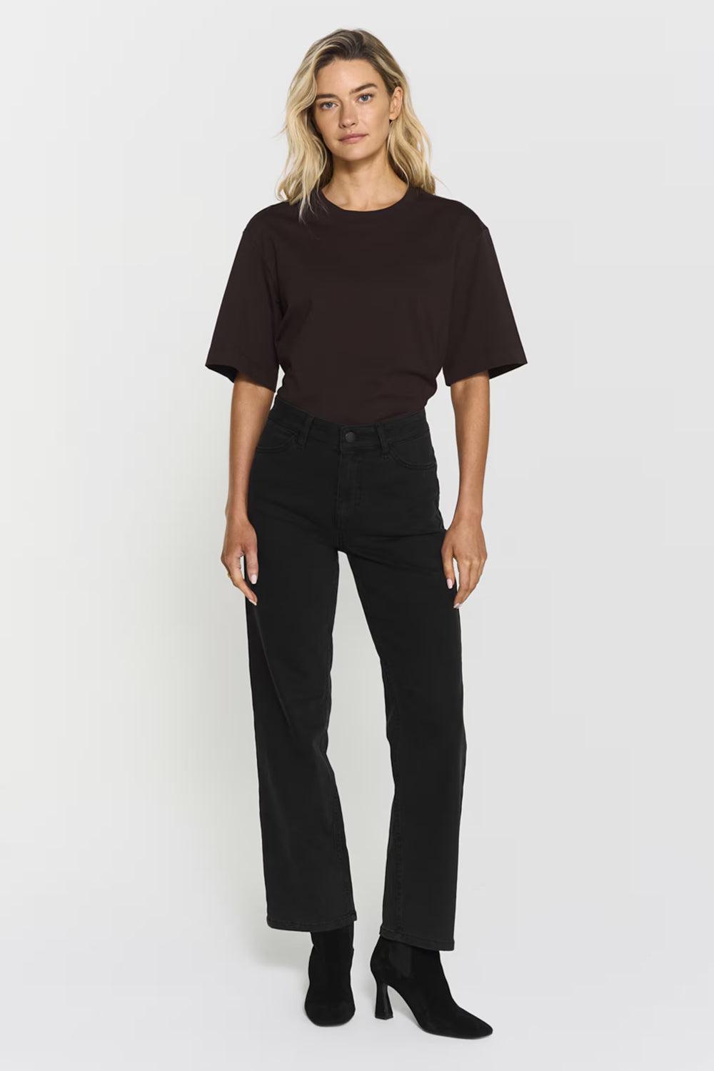 Chelsey Tee Mocha Brown