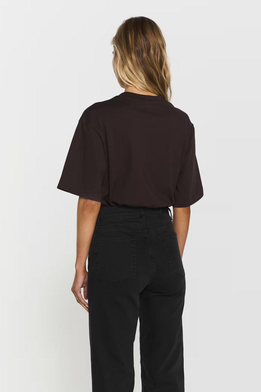 Chelsey Tee Mocha Brown