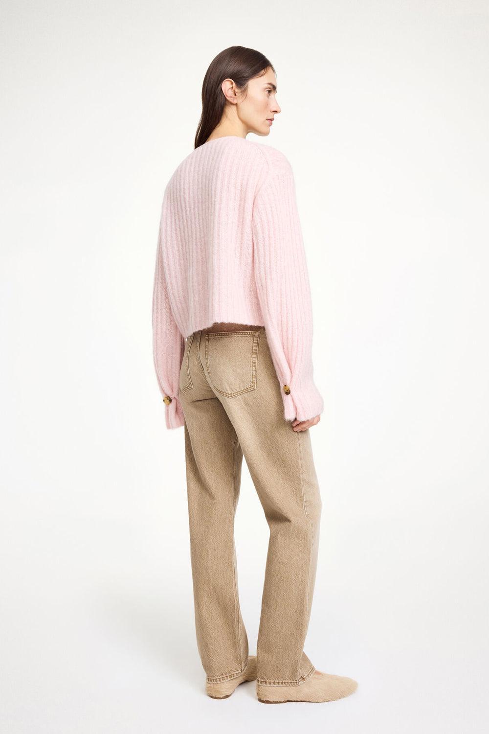 Cierrou Cardigan Chalk pink