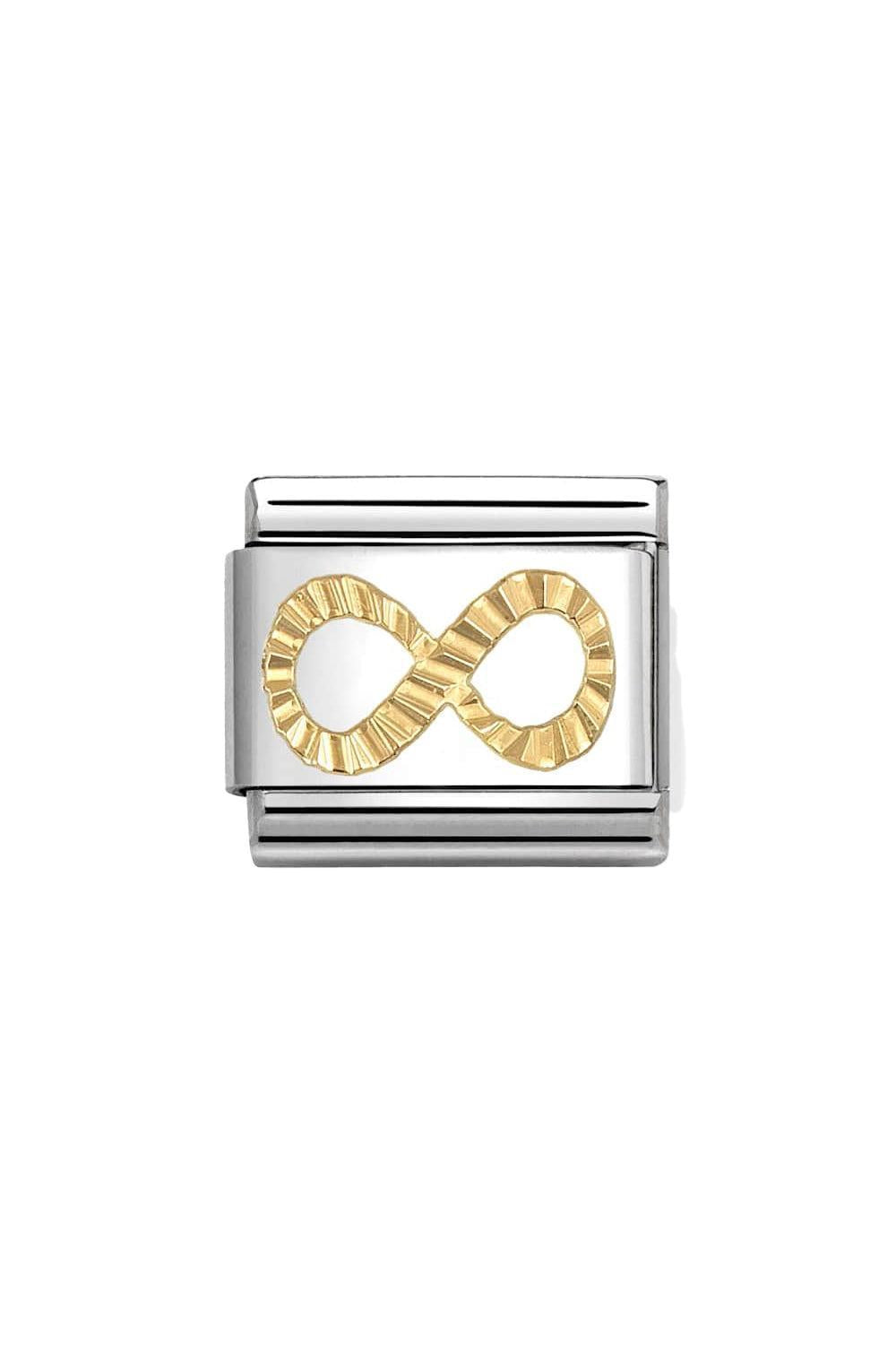 Classic Symbols 18k Gold Diamond Infinity