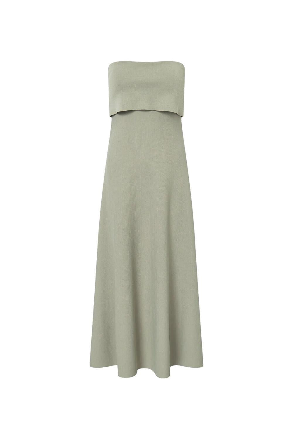 Clementina Midi Dress Khaki