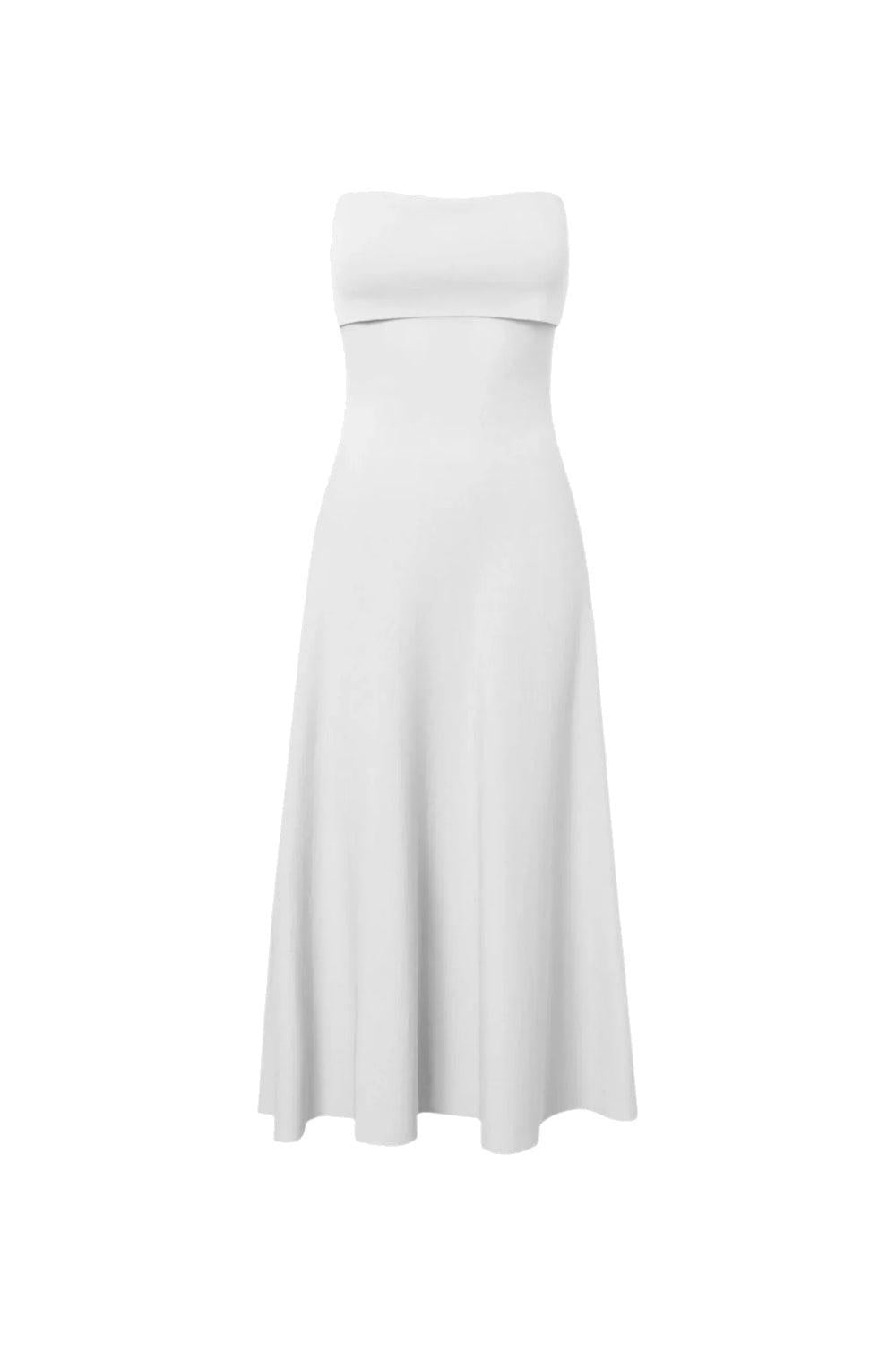 Clementina Midi Dress Off White