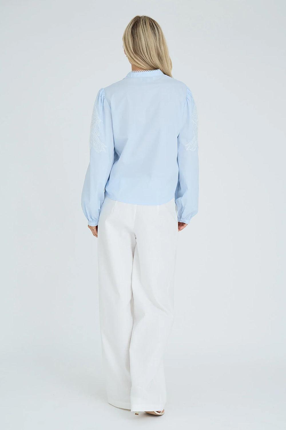 Clementine shirt light blue
