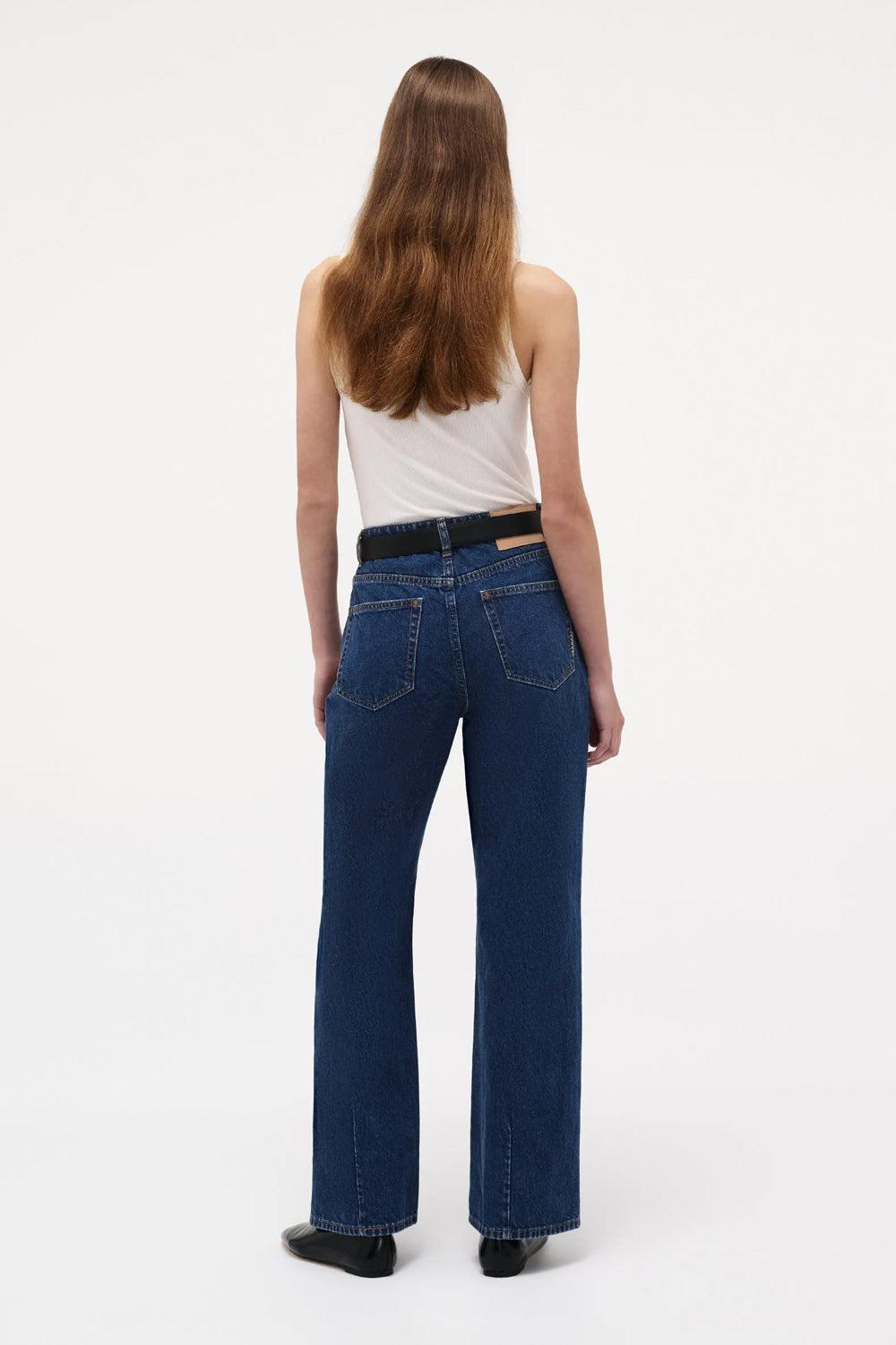 Coco Relaxed Dark Vintage Indigo 32"