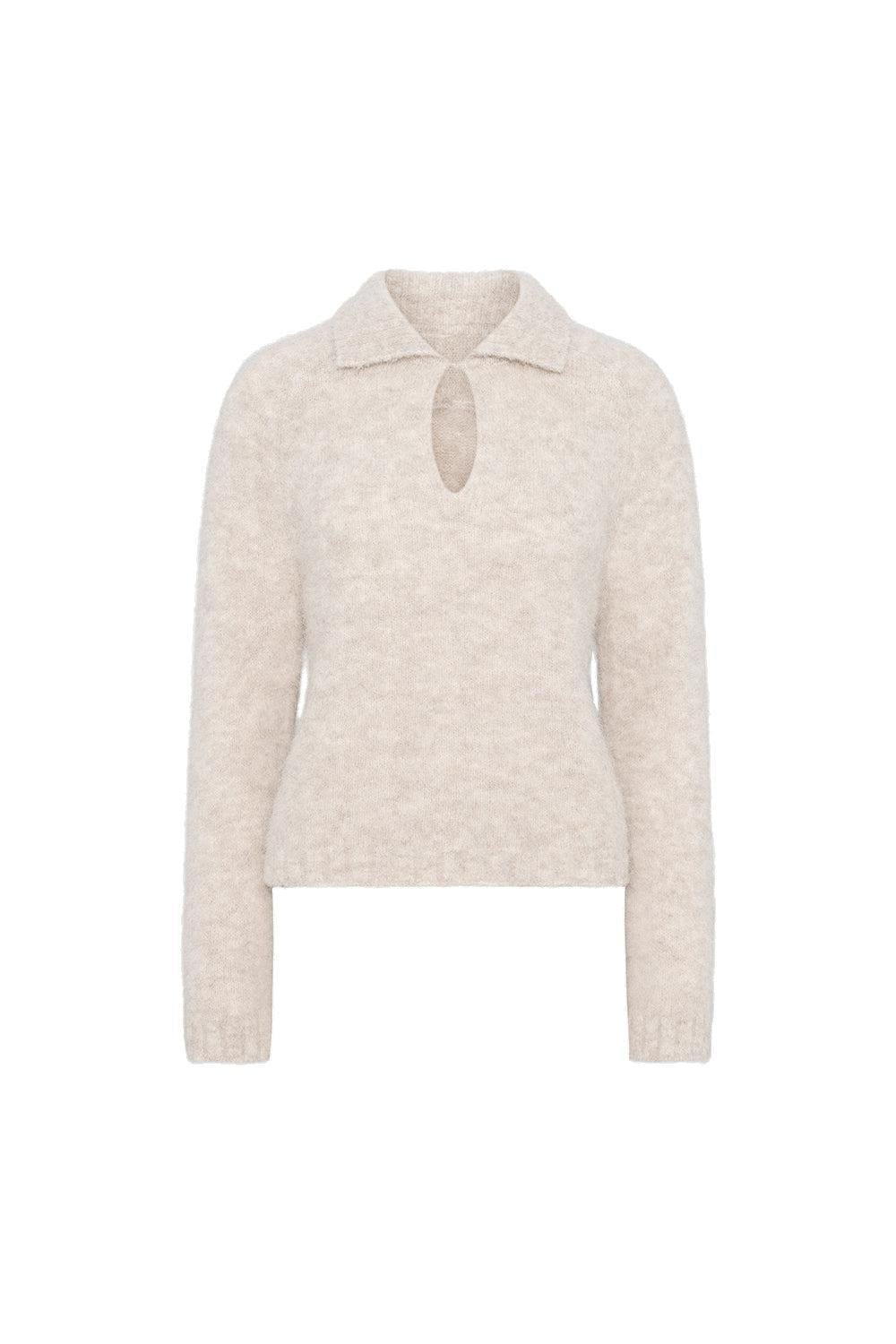 Cody Knit greige Melange