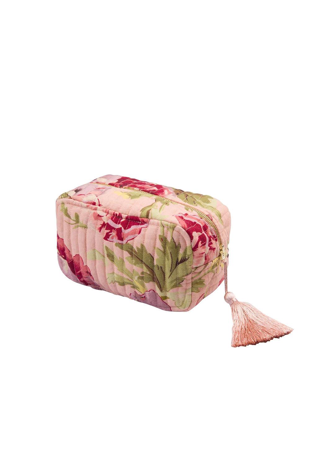 Cosmetic bag Linen Poppy Field