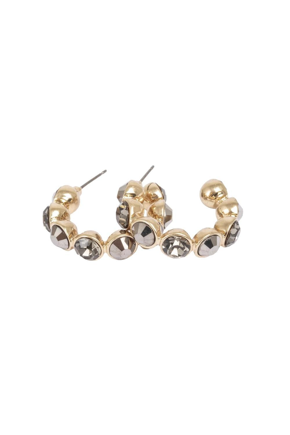 Creol Hematite Black Nomad Earrings