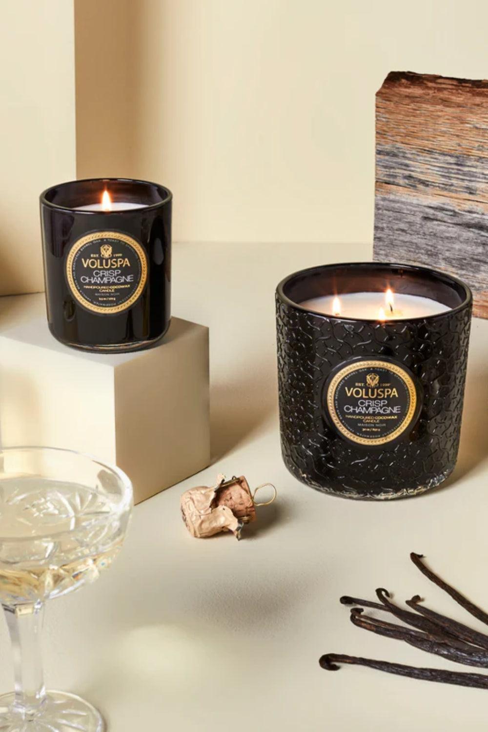 Crisp Champagne 270g Boxed Candle