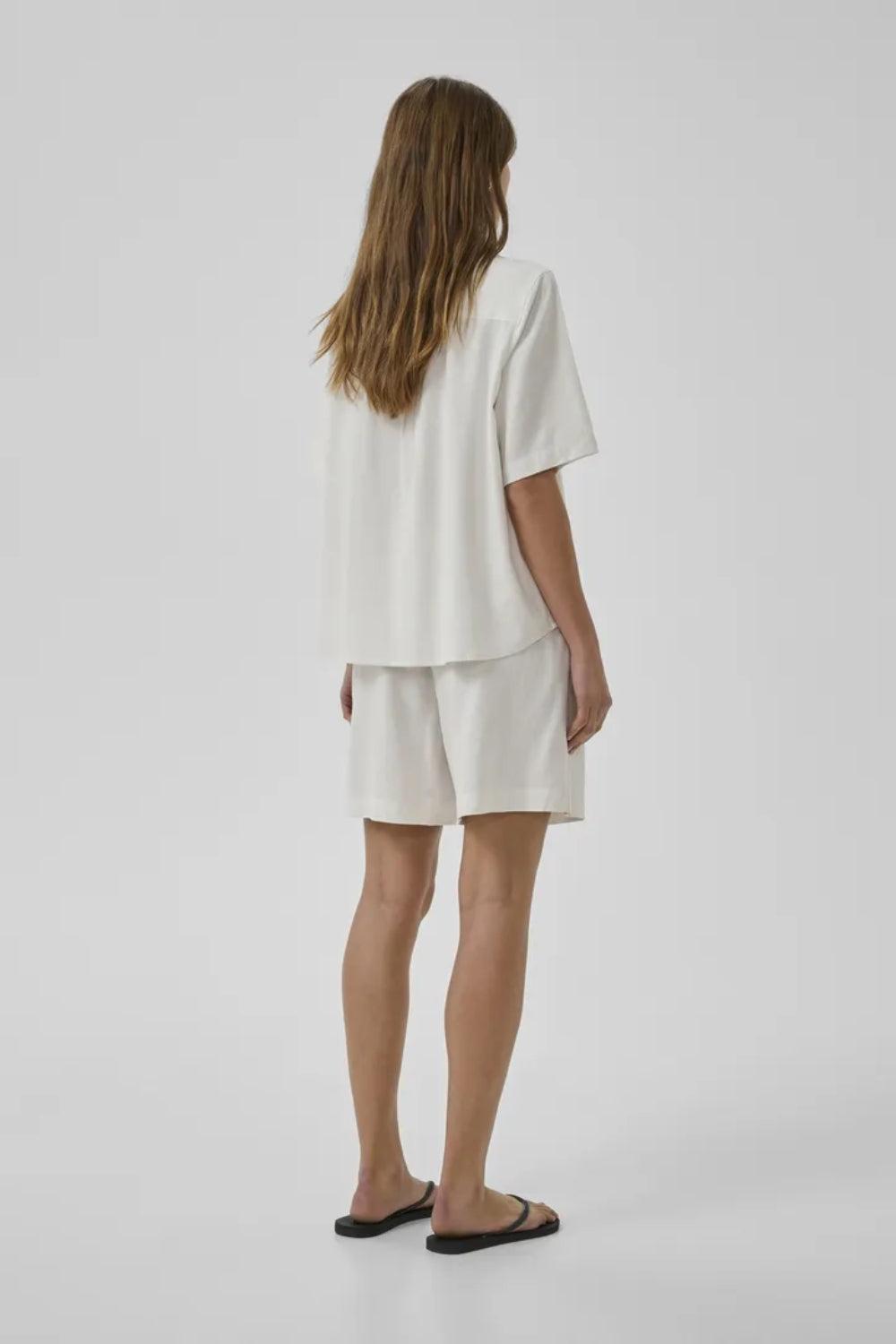 Dias Boxy Shirt Bright White