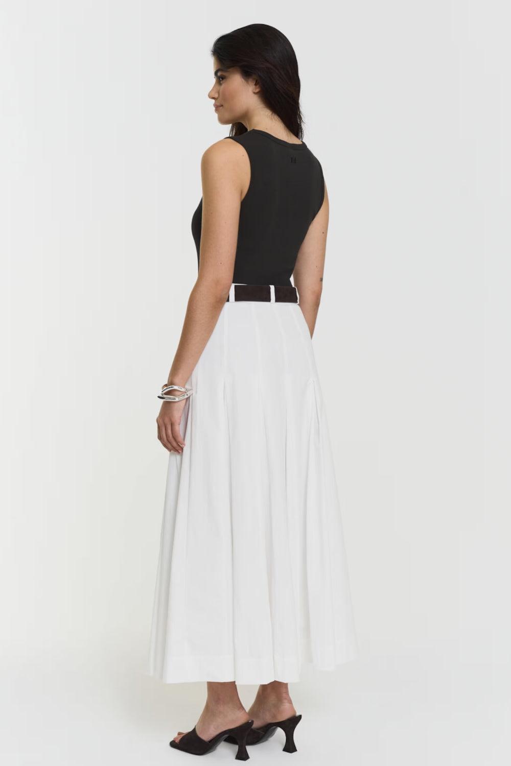 Dine Skirt White