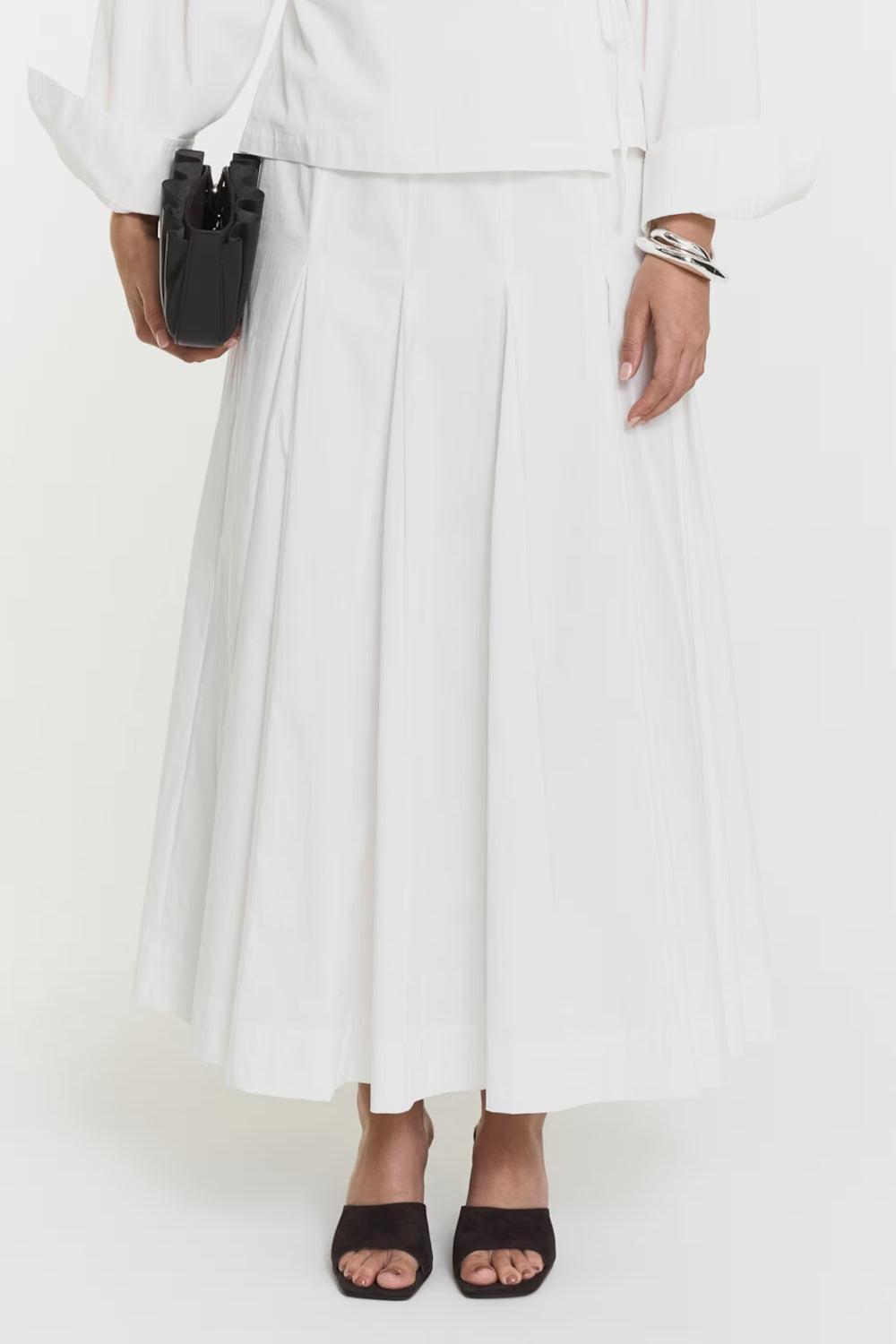 Dine Skirt White