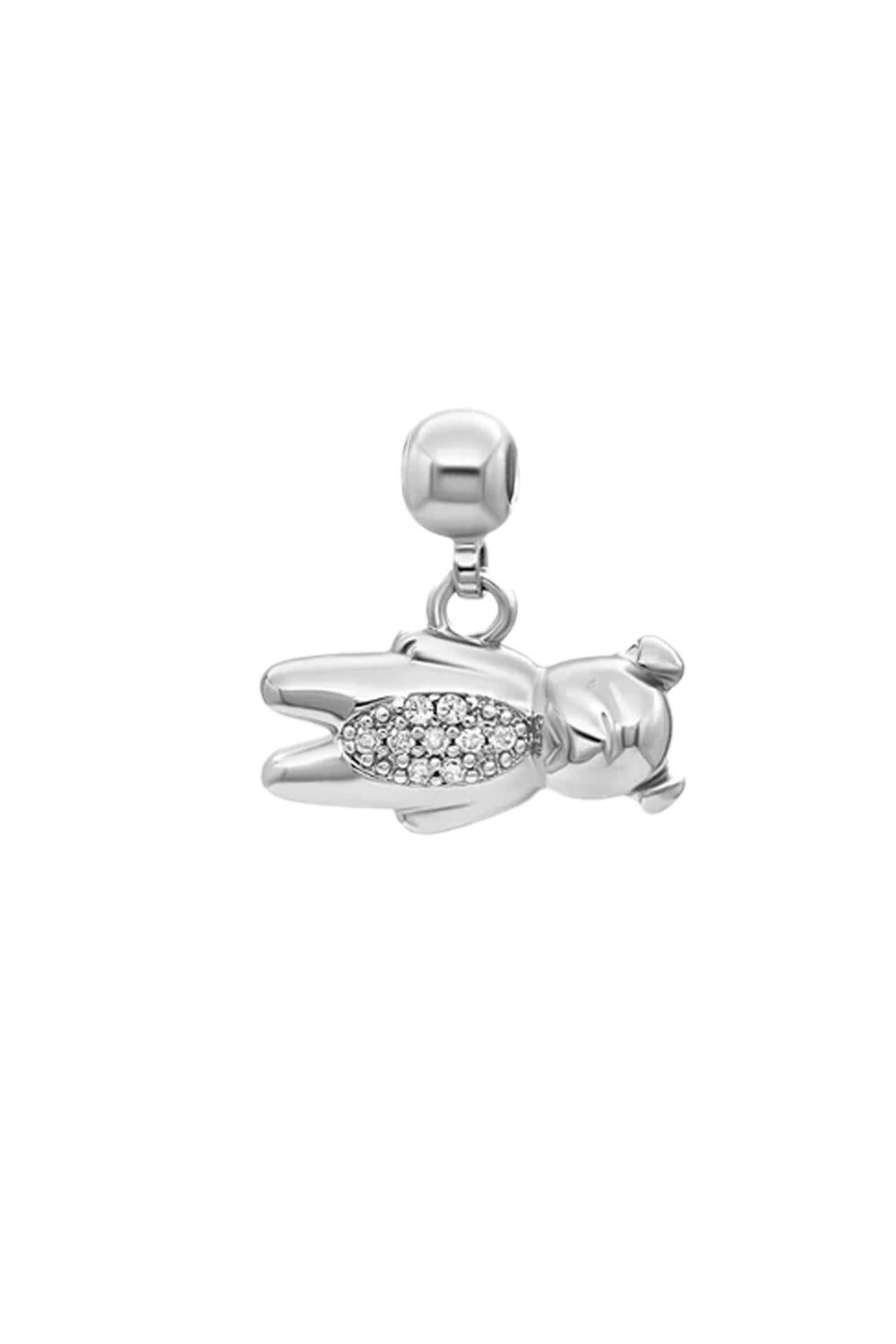 Dog Charm Silver