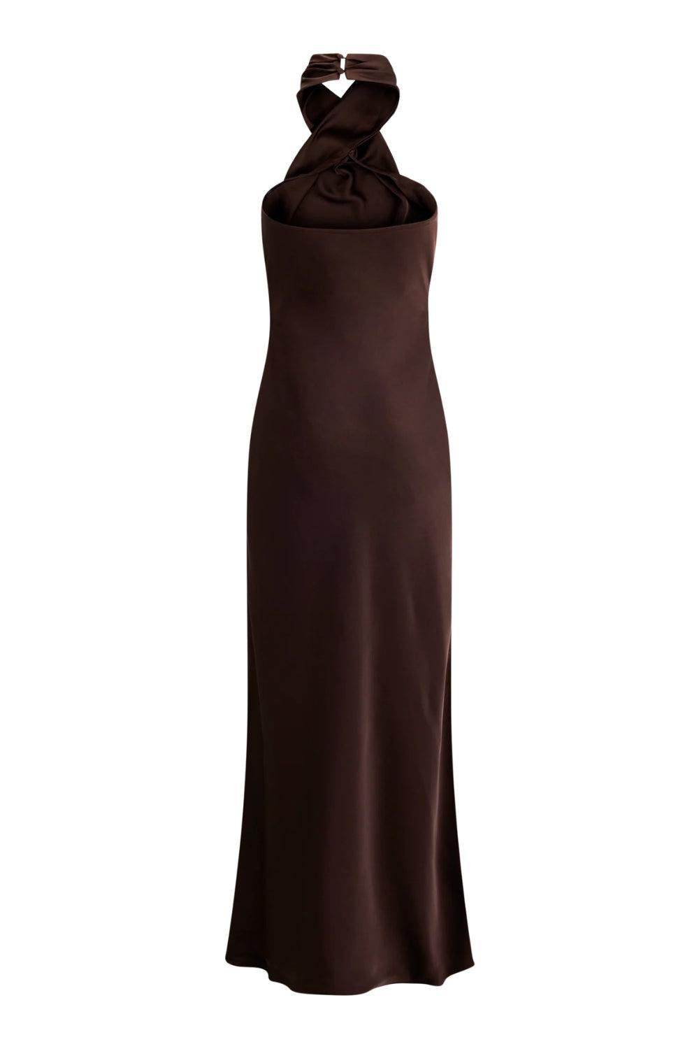 Dolores Dress Black Coffee