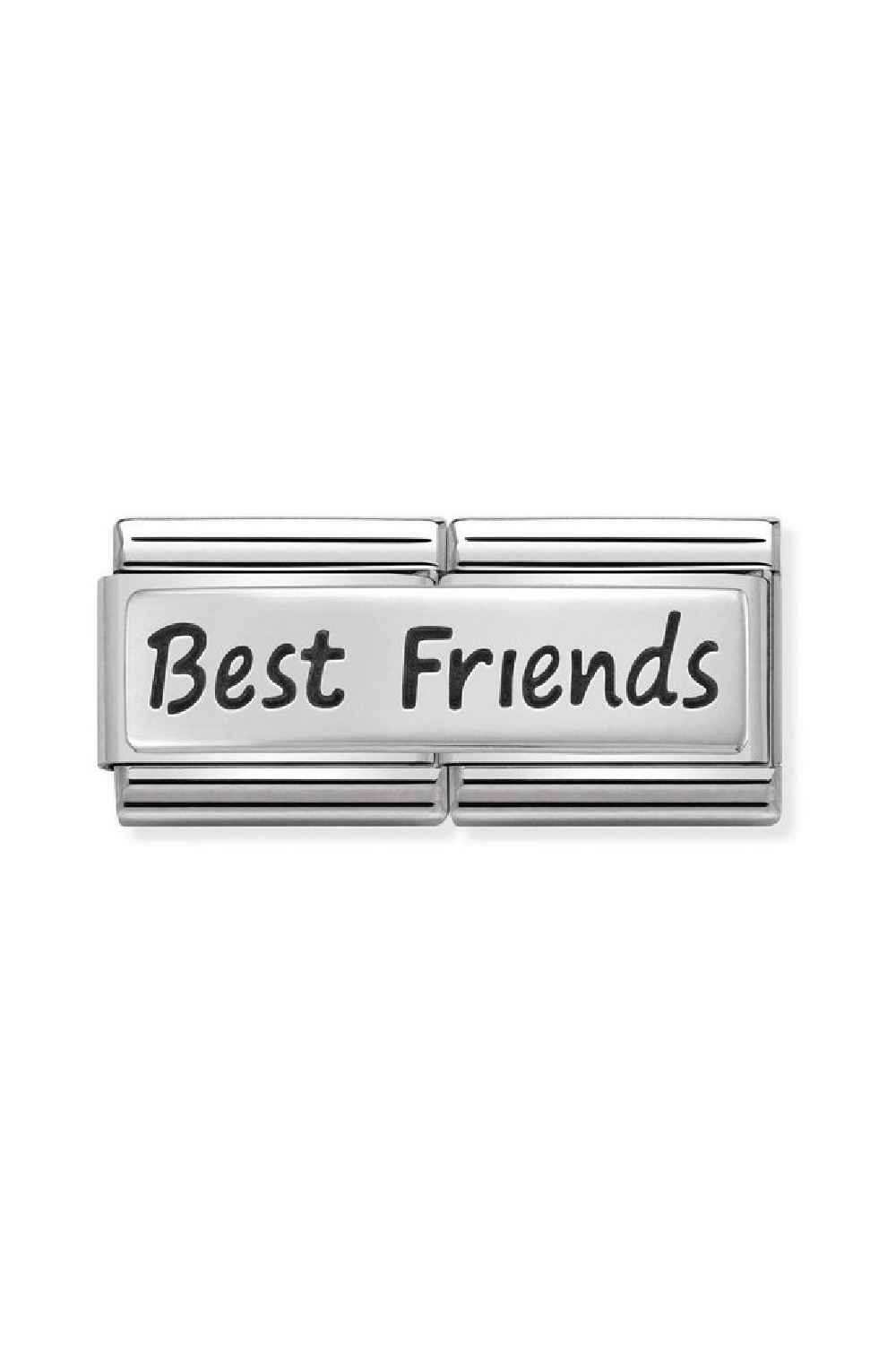 Double Engraved 925 Sterling silver BEST FRIENDS