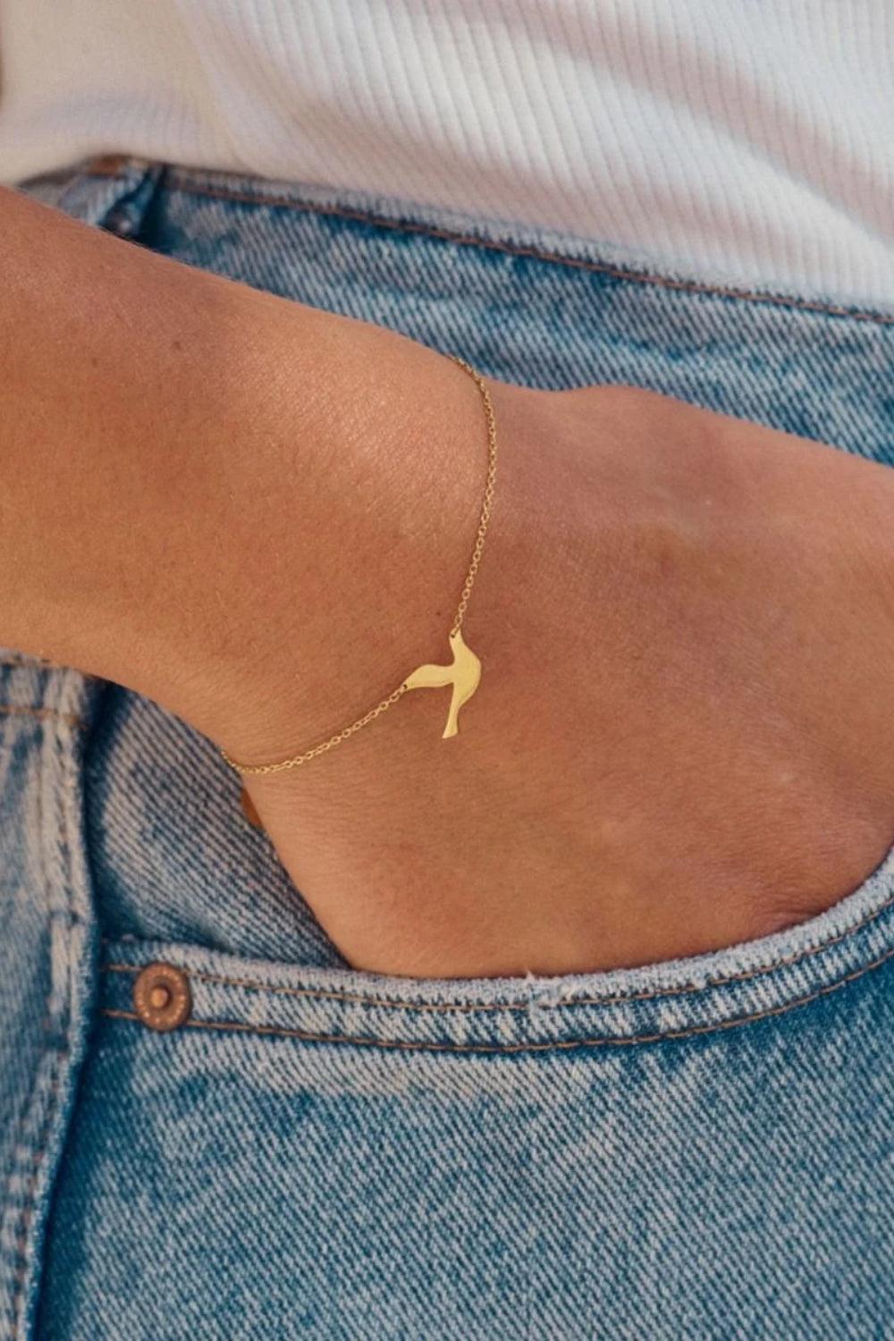 Dove Bracelet Gold