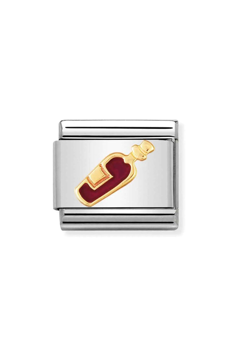 Drinks 18k Gold & enamel Red Wine