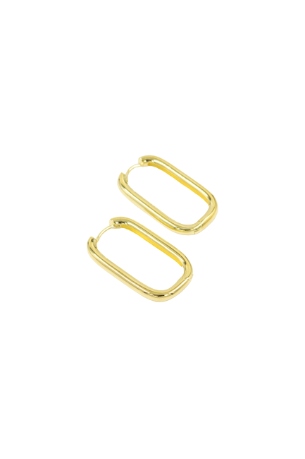 Edge Hoops Gold