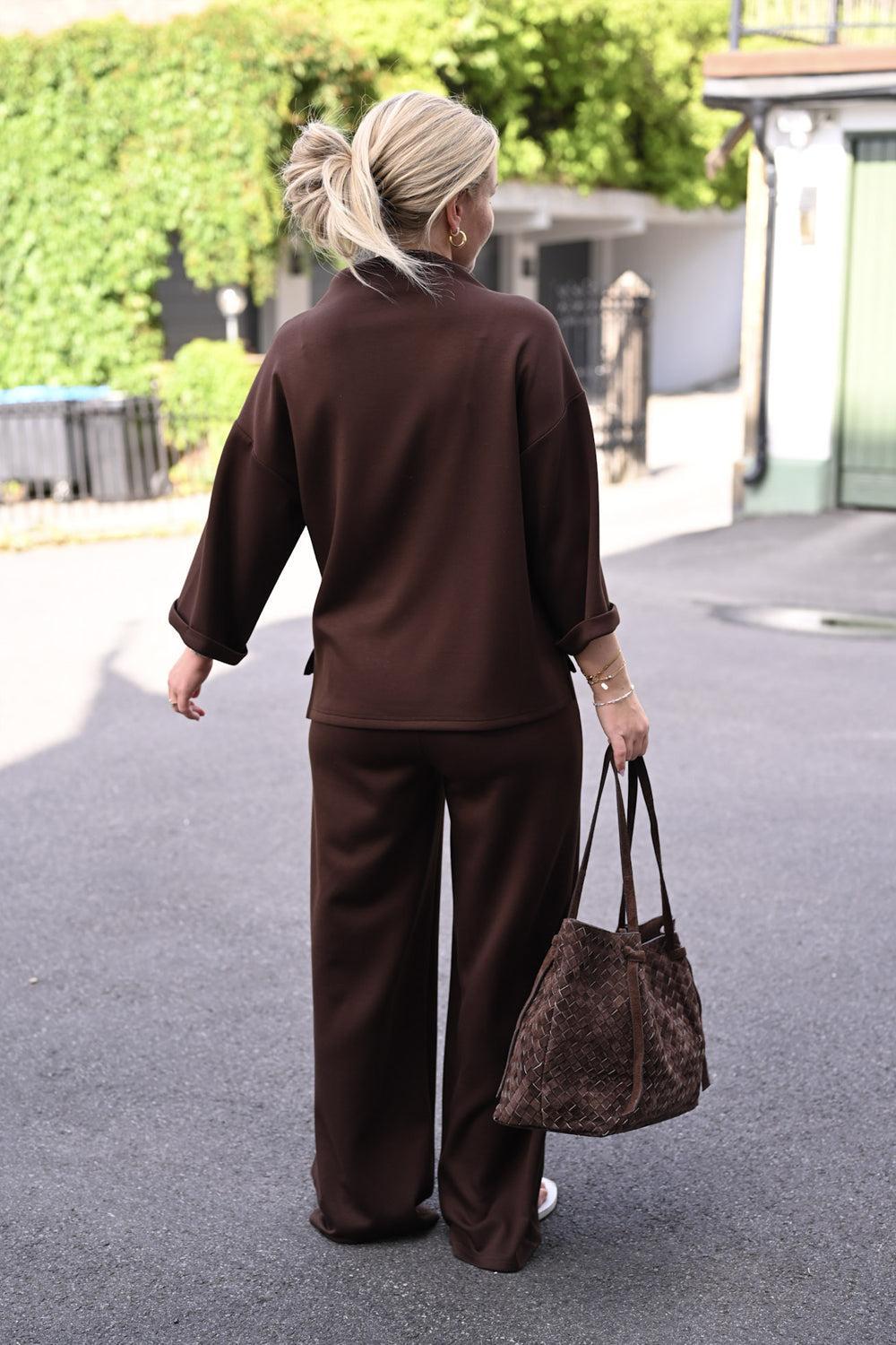 Elle Pant Cocoa Brown