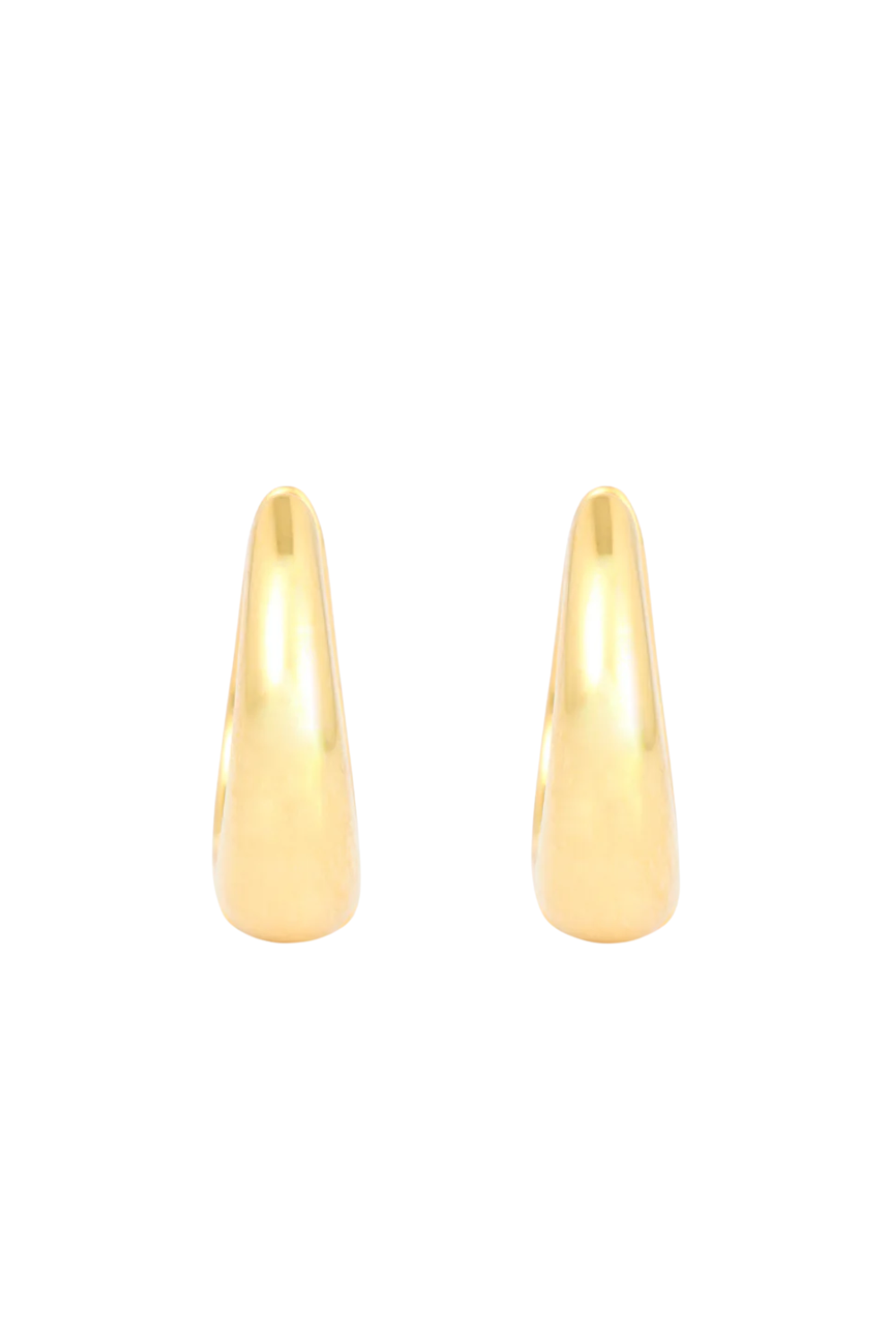 Ellipse Earrings Gold