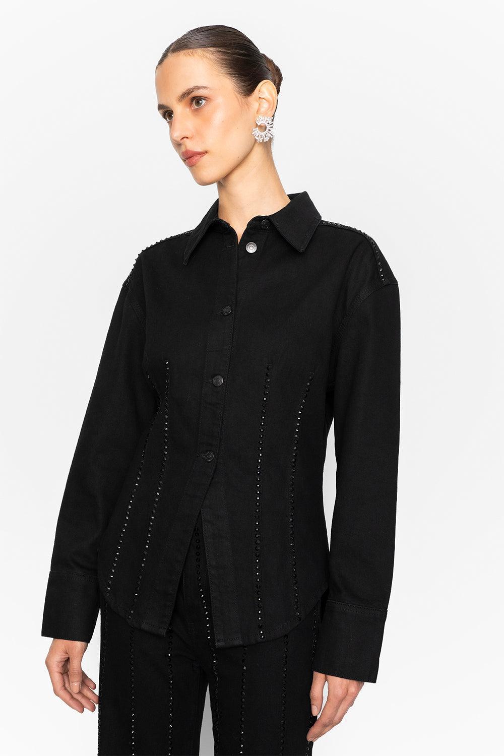 Eloise Embellished Black