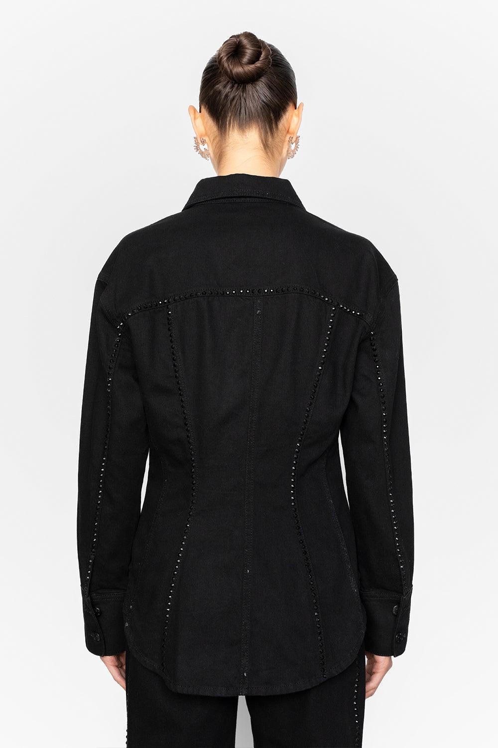 Eloise Embellished Black