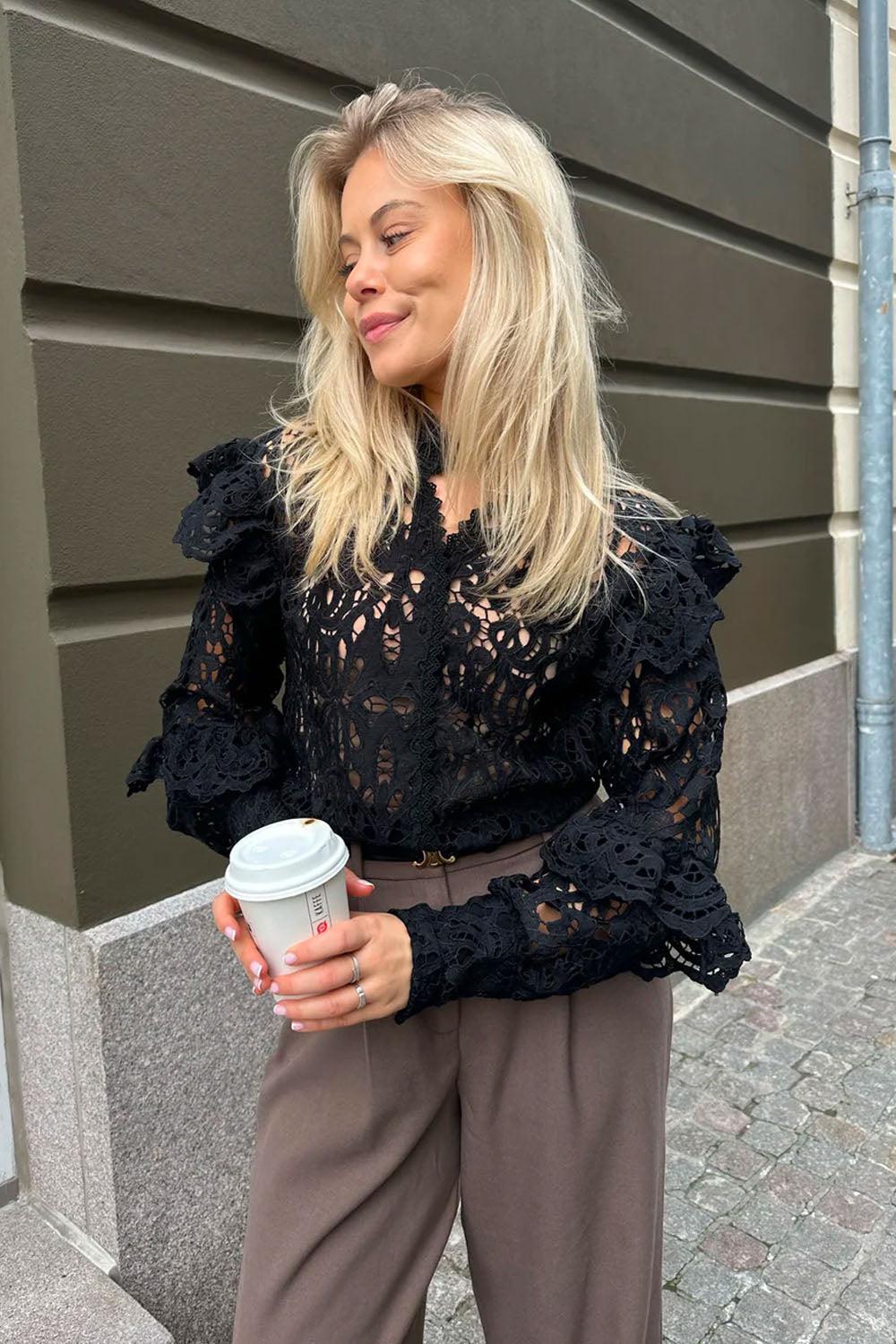Emilie Blouse Black