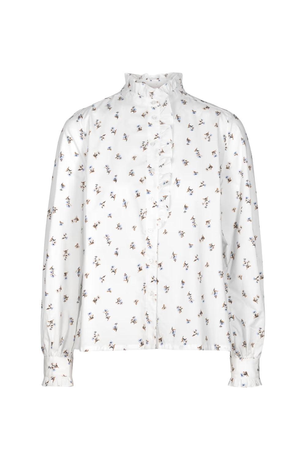 Emily Blouse White Anemc