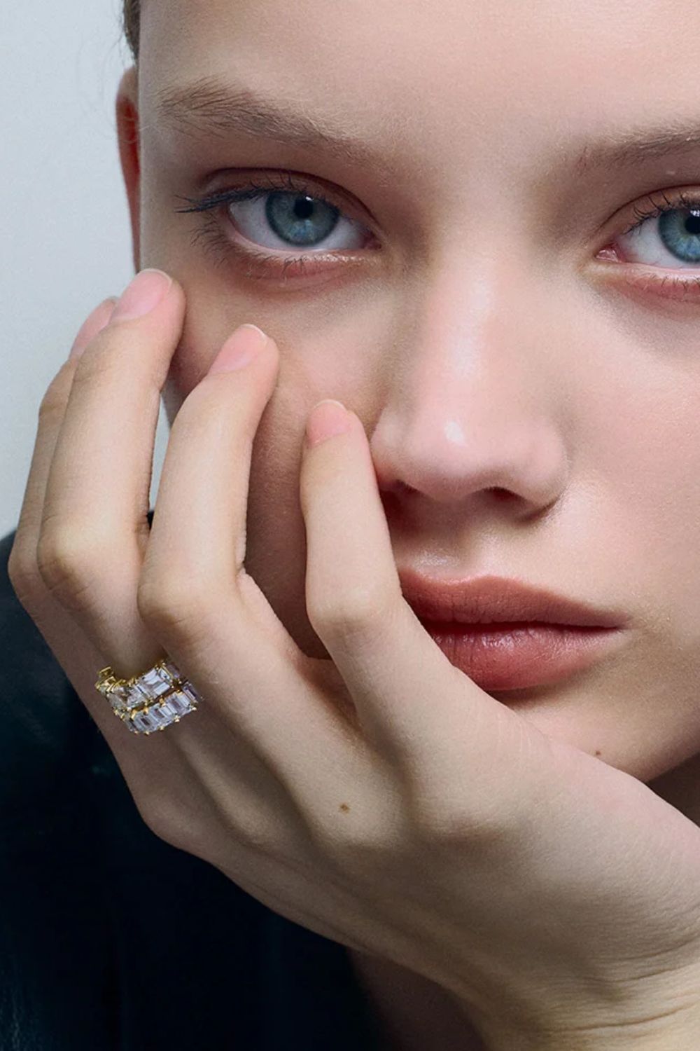 Eternity Emerald Ring Gold
