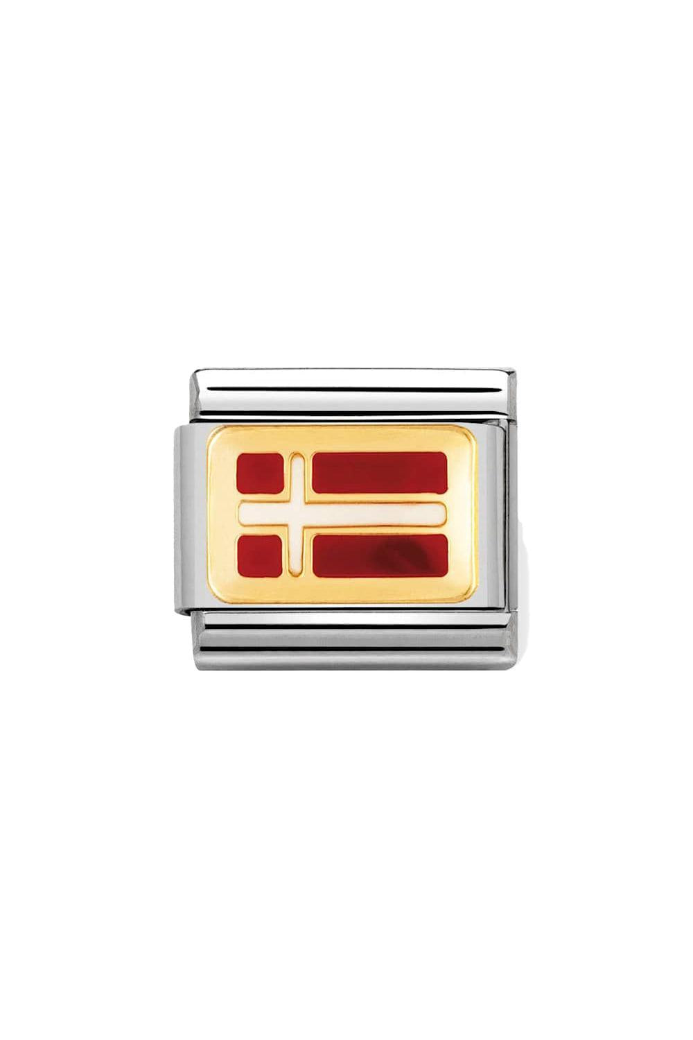 Europe Flag 18k Gold & enamel Denmark