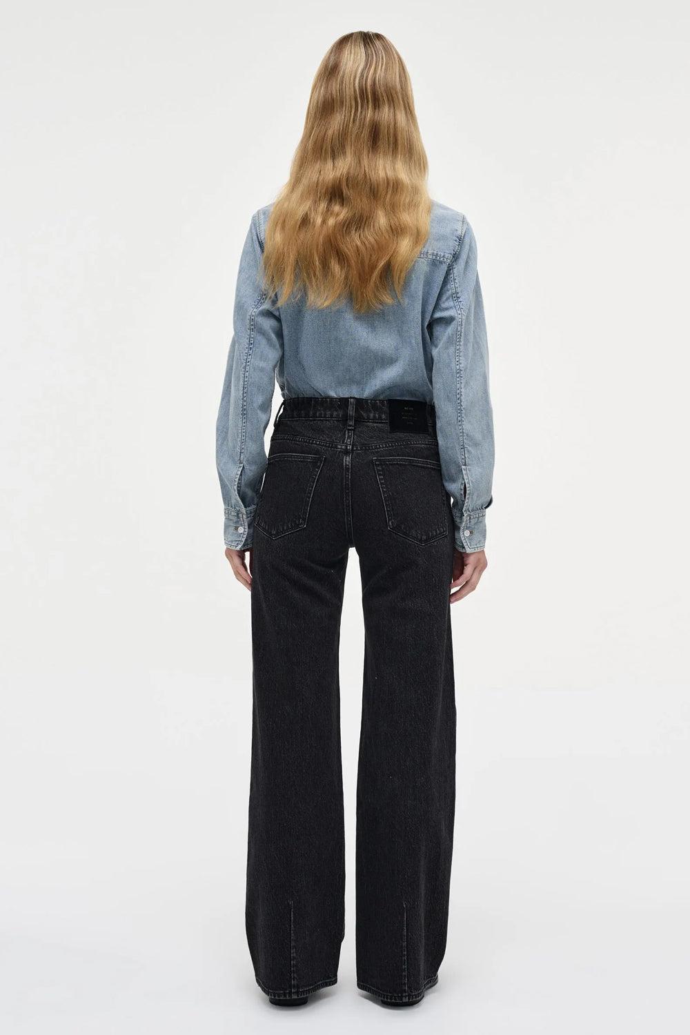 Eva Wide French Black 32"