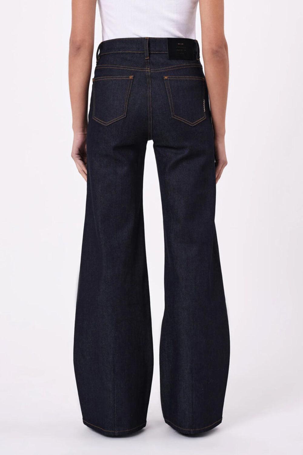 Eva Wide Resonate Raw Indigo 32"