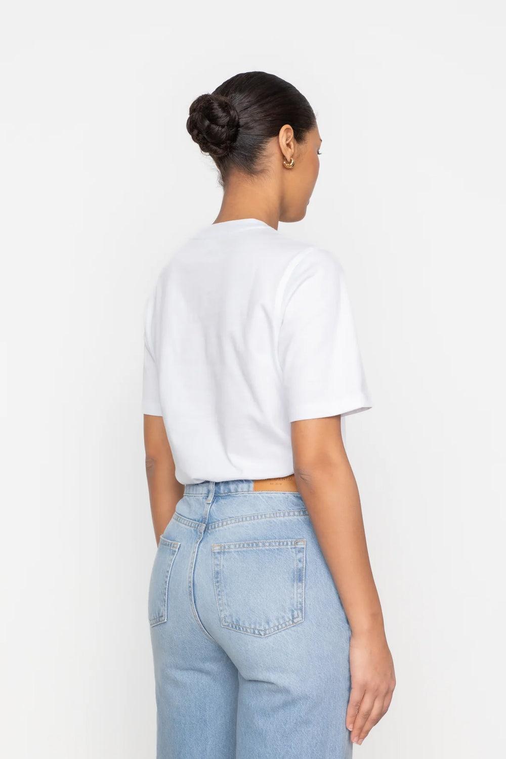 Ezra tee White