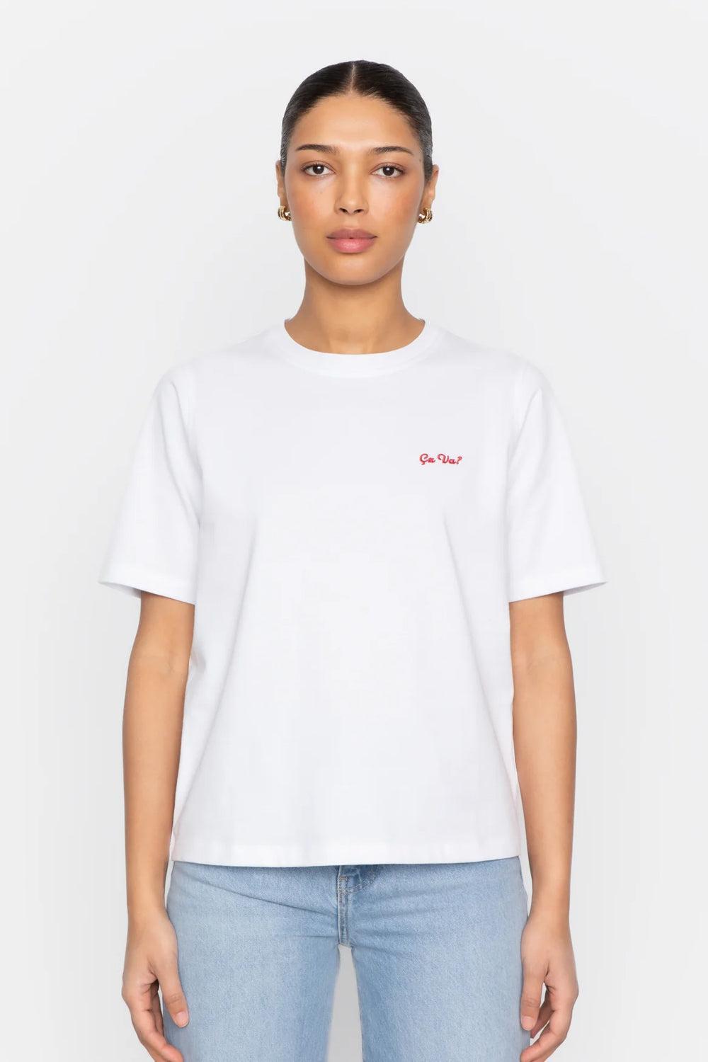Ezra tee White