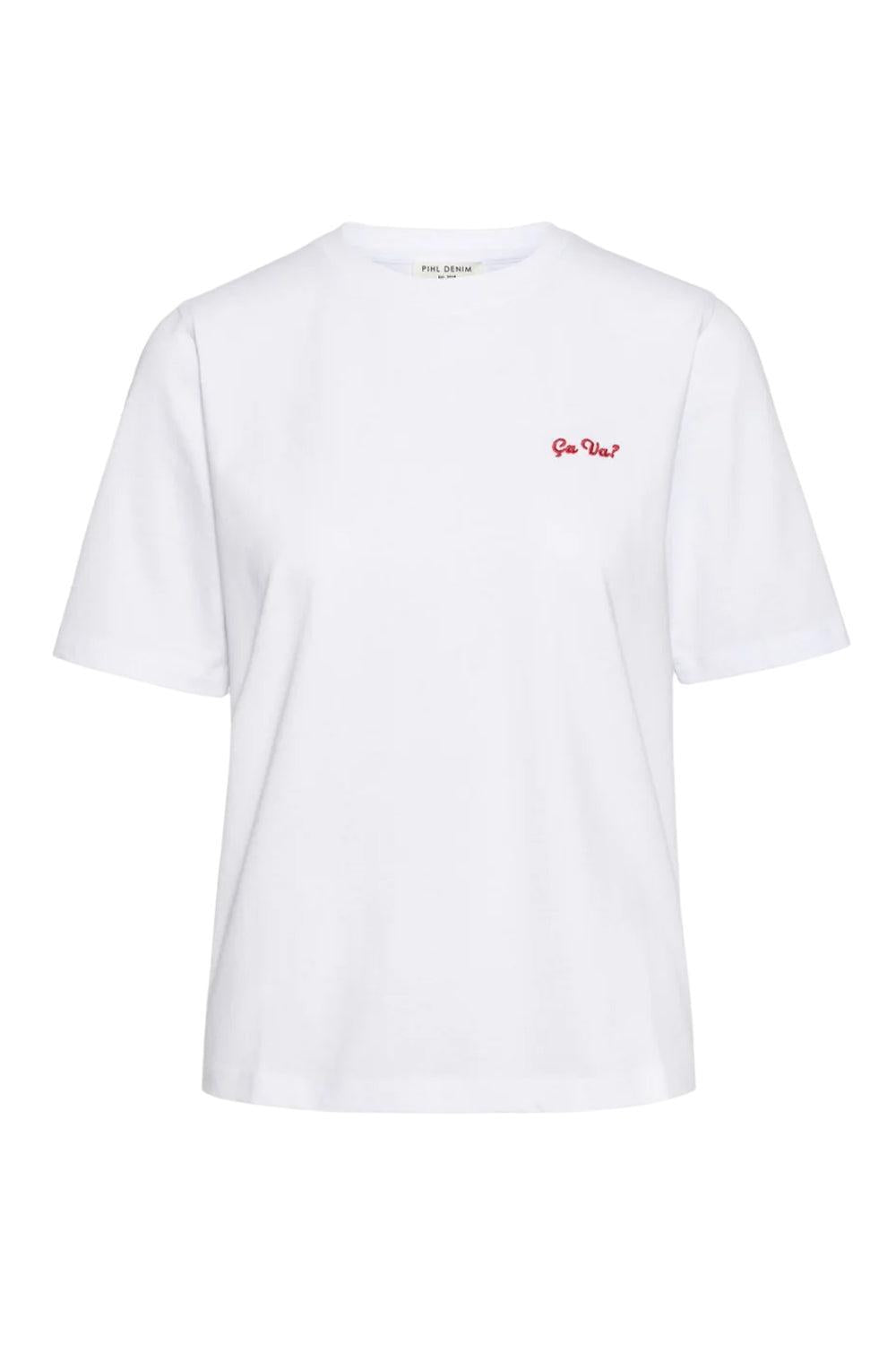 Ezra tee White