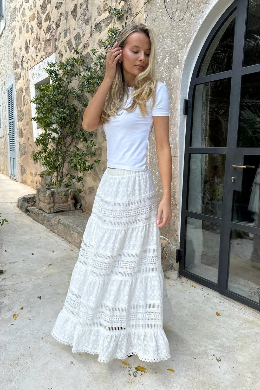 FORHÅNDSSALG: SaraIc Long Skirt