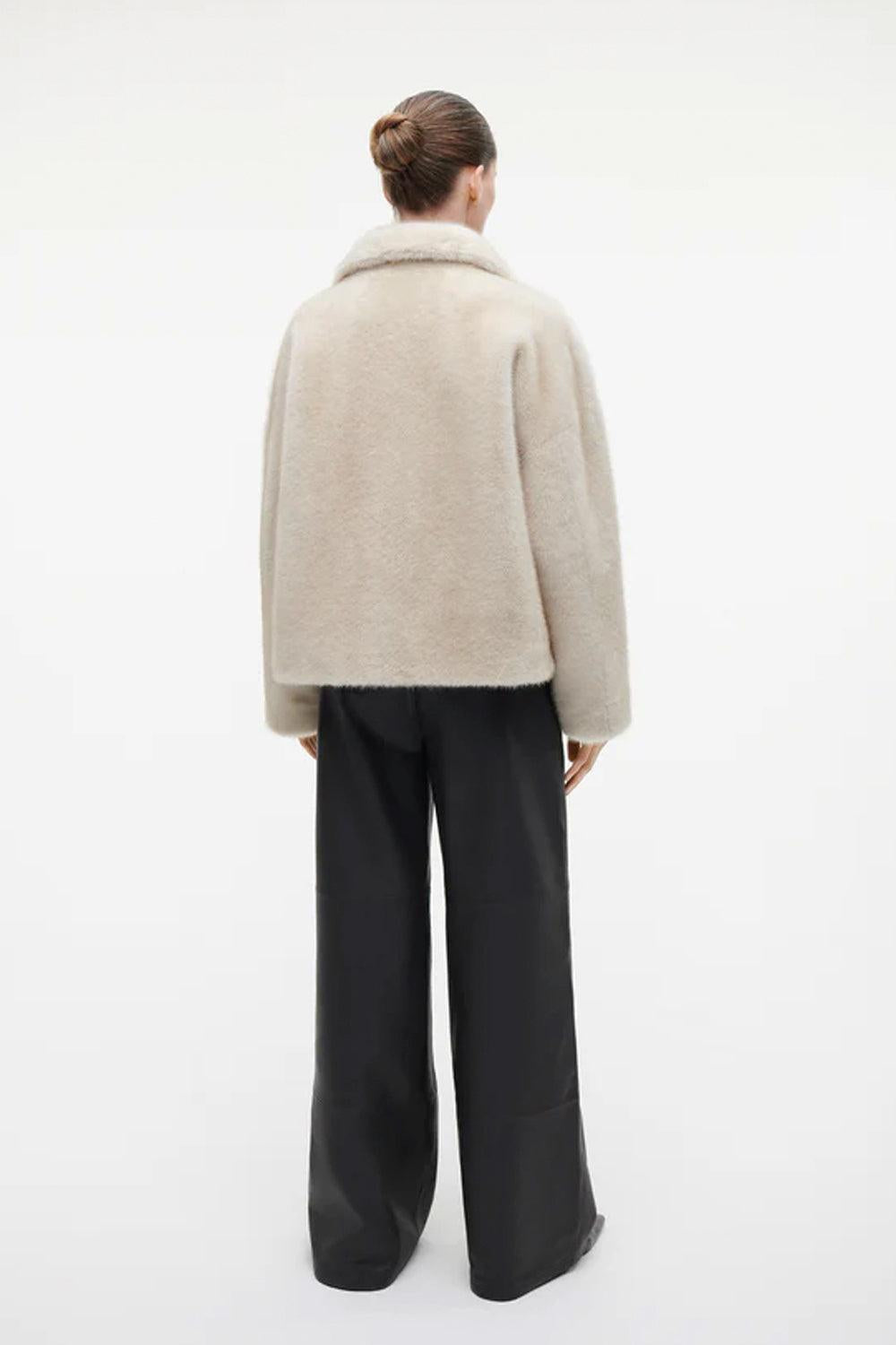 Faje Faux Mink Beige