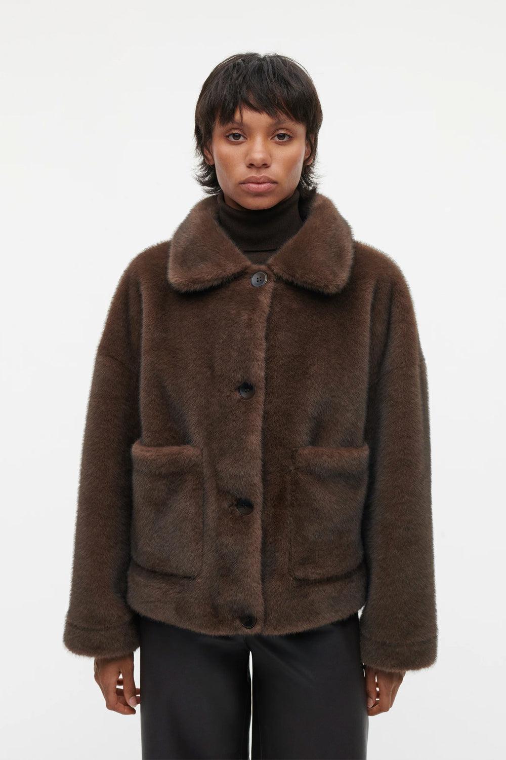 Faje Faux Mink Chocolate