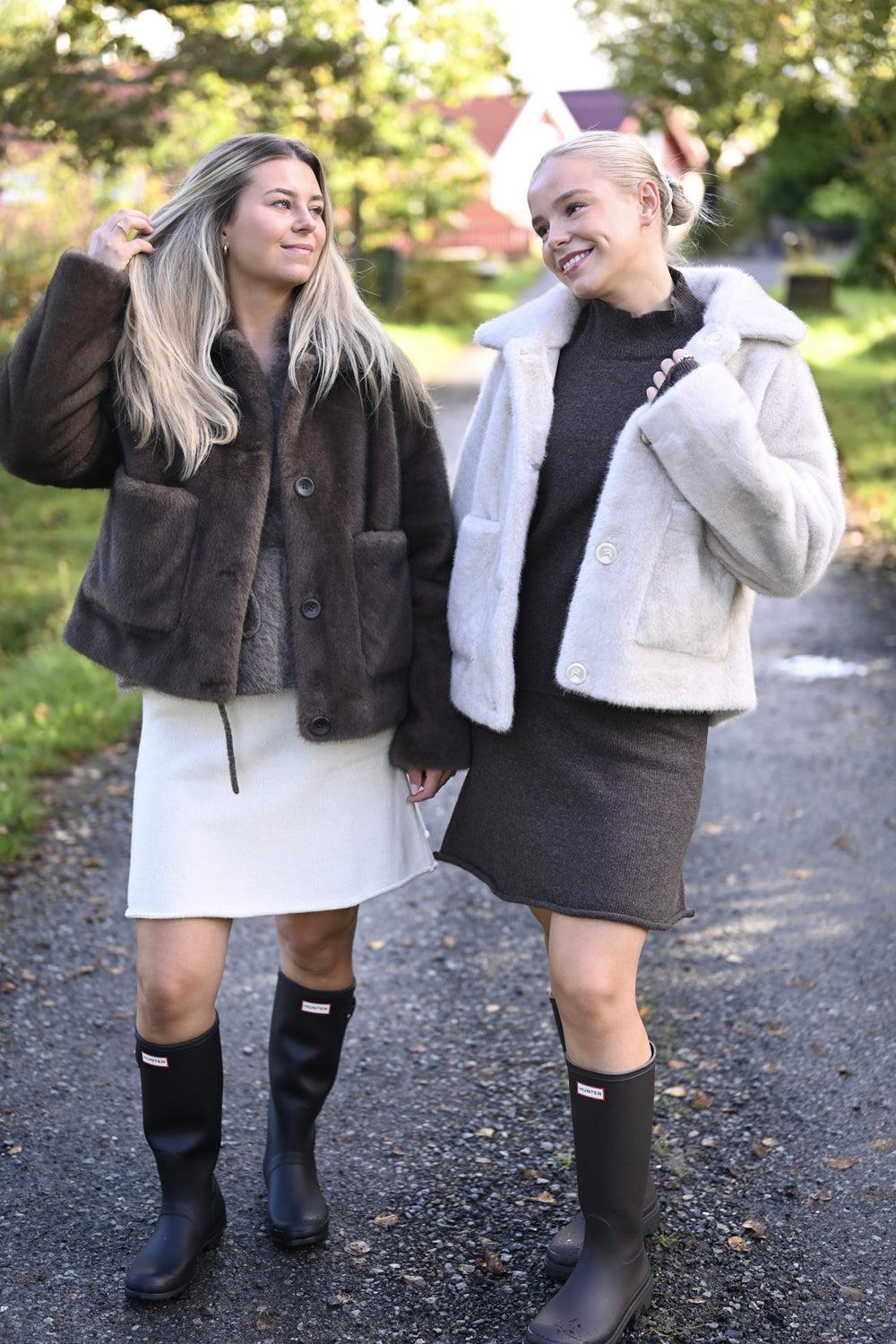 Faje Faux Mink Chocolate