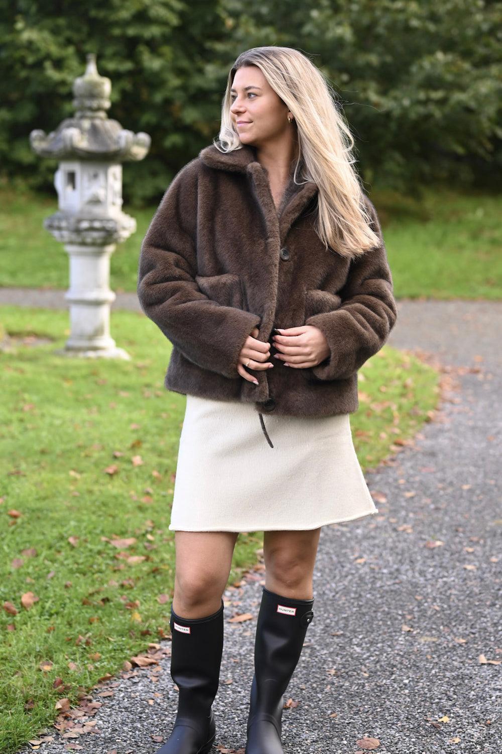 Faje Faux Mink Chocolate