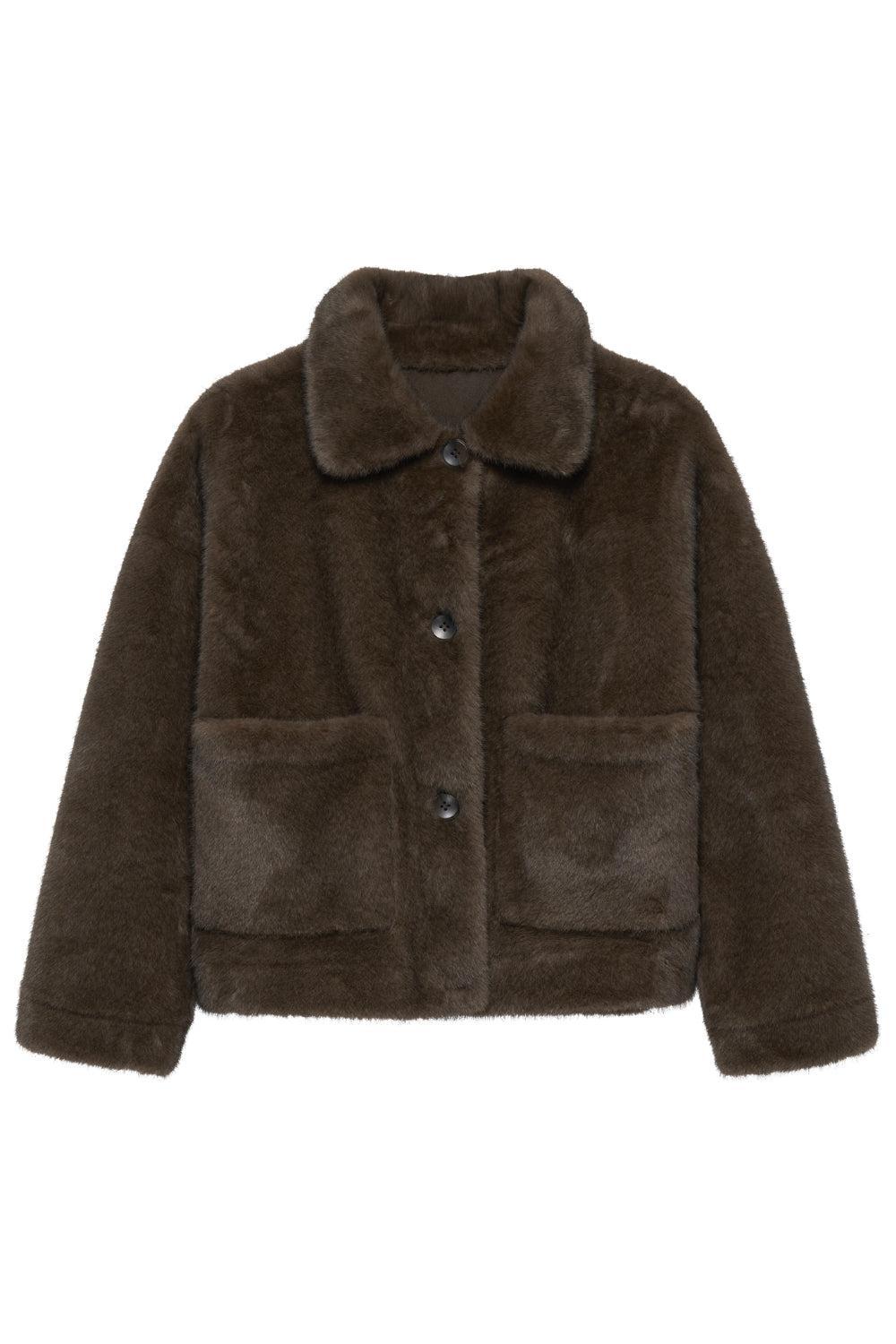 Faje Faux Mink Chocolate