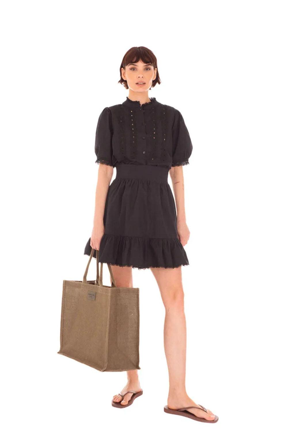 Fie skirt Black