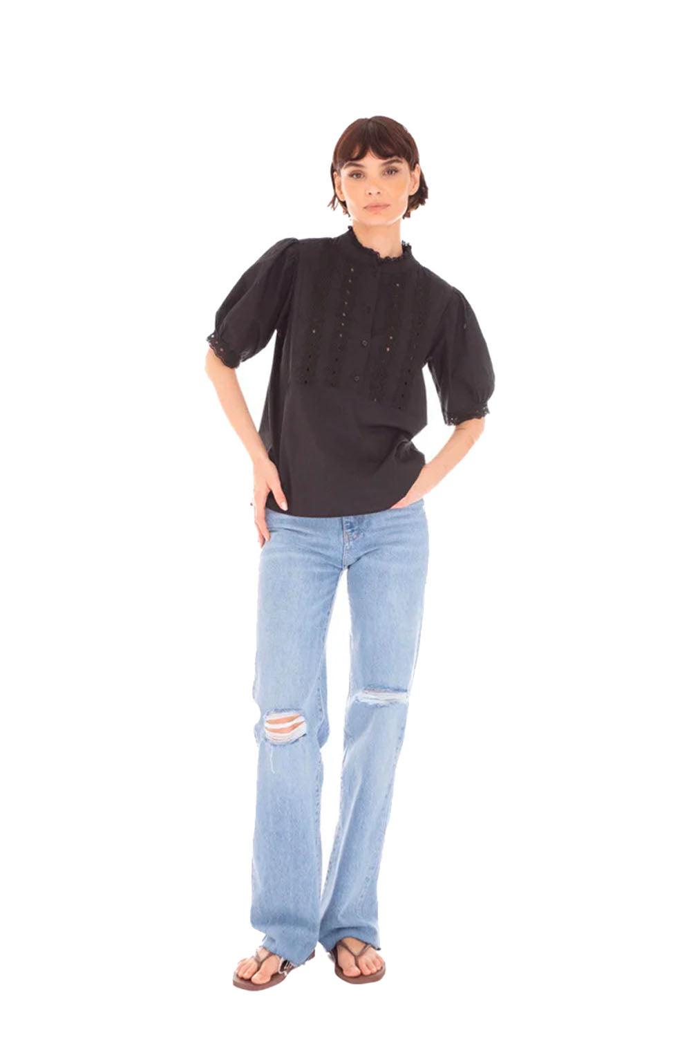 Fiola Blouse Black