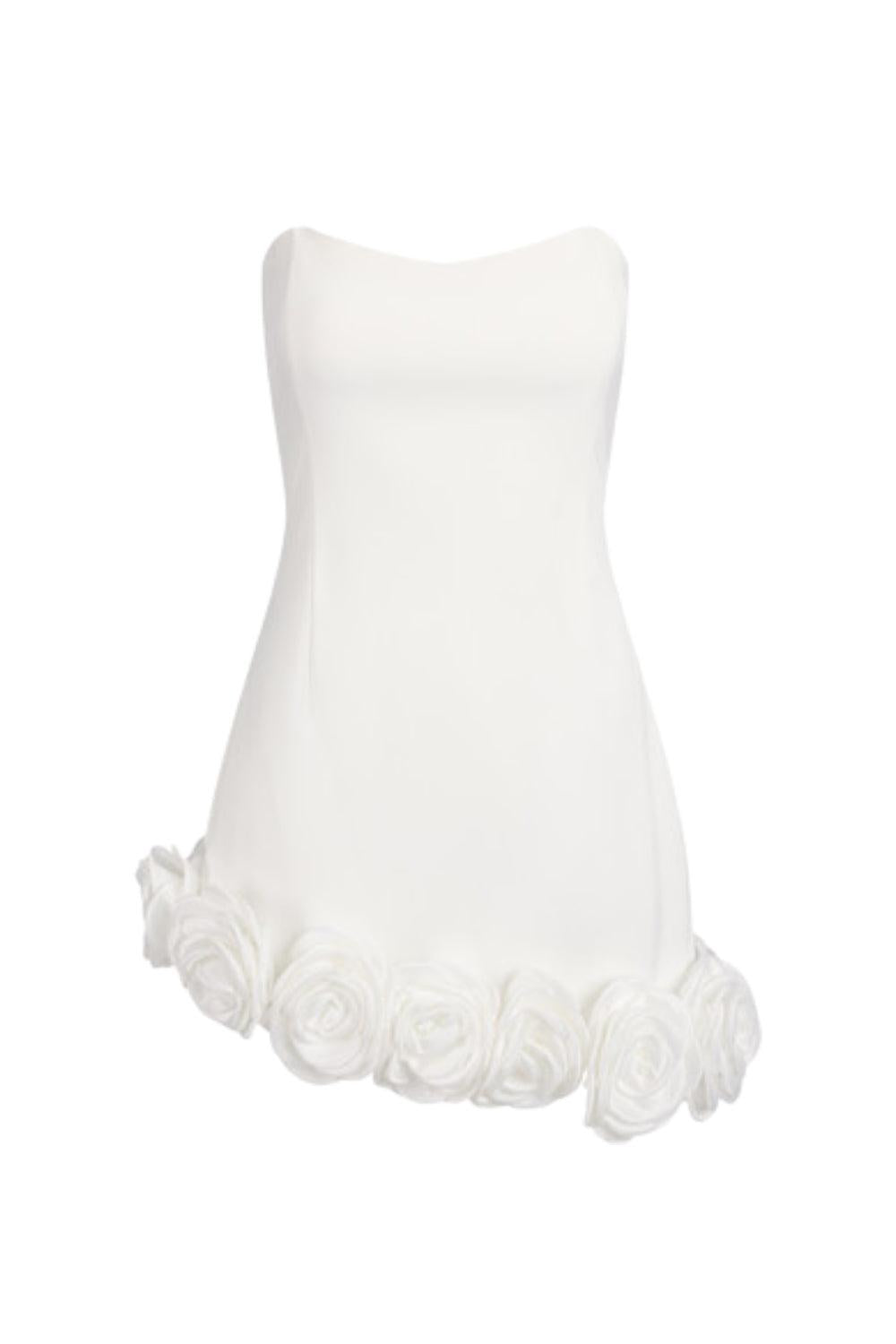 Flavia Dress White