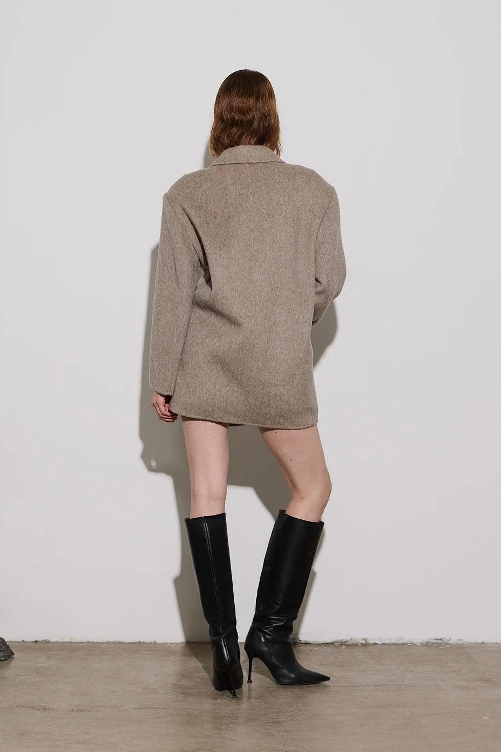 Form Jacket Taupe Melange