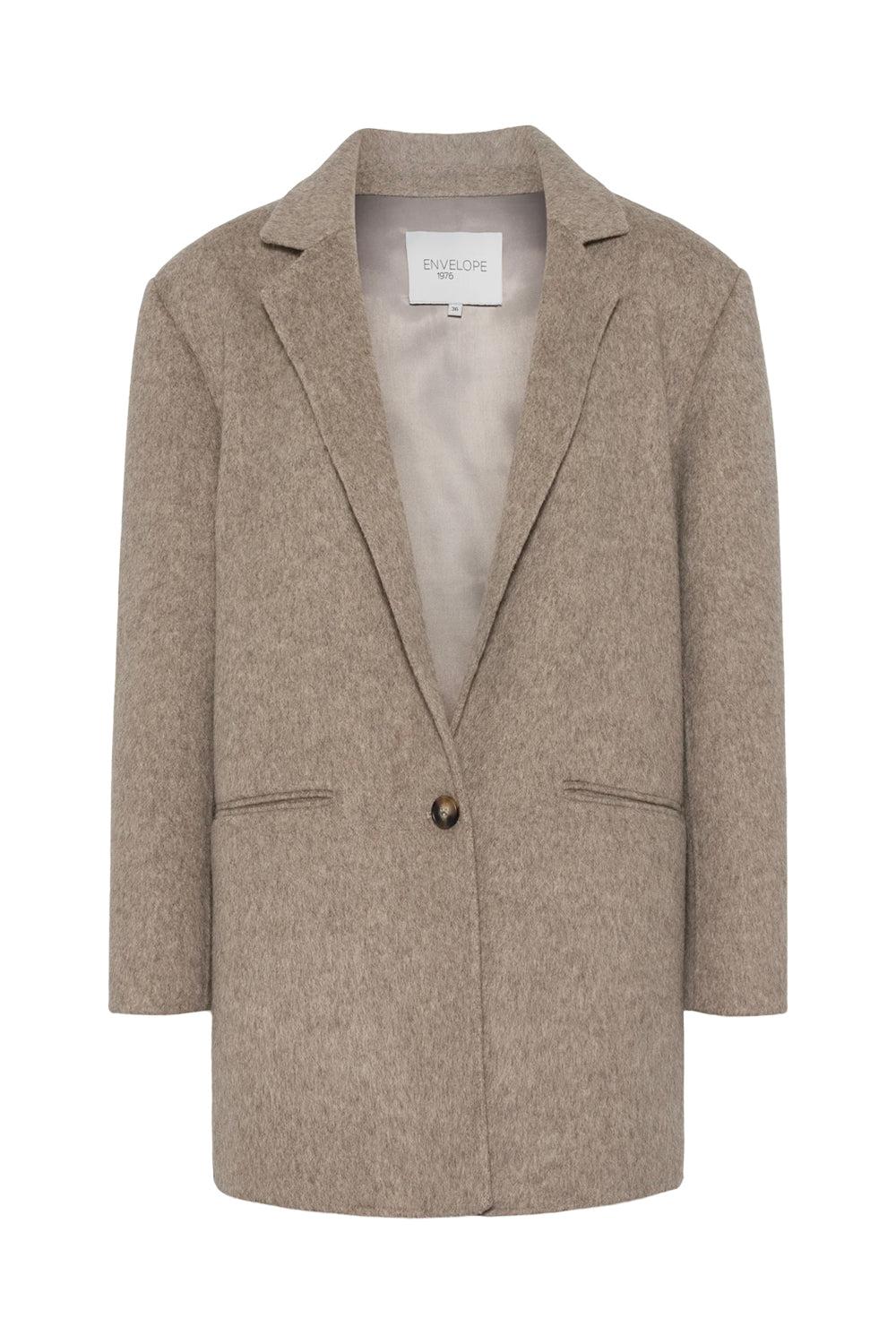 Form Jacket Taupe Melange
