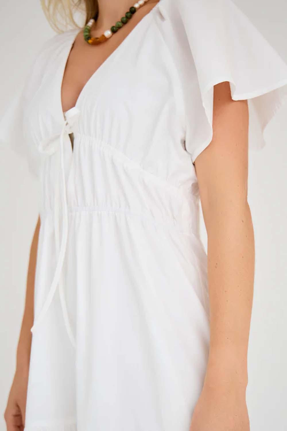 Fransisko Maxi Dress White