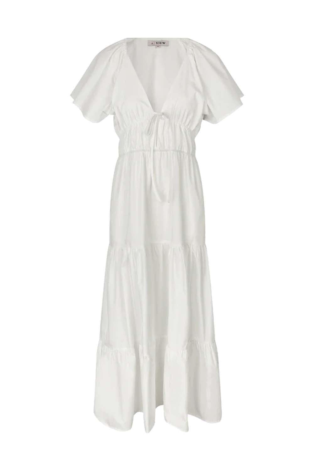 Fransisko Maxi Dress White