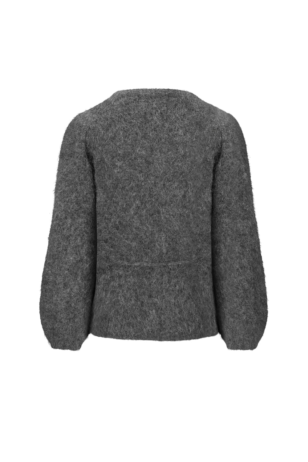 Fredrikke Chunky Cardigan Charcoal