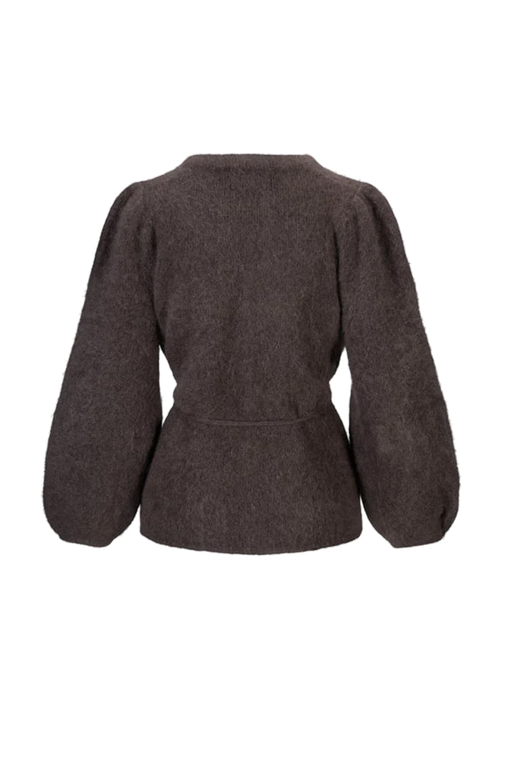 Fredrikke Chunky Cardigan Dark Brown