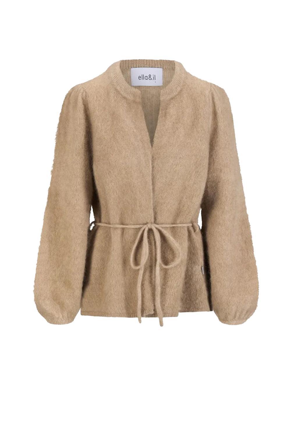 Fredrikke Chunky Cardigan Hazel Beige